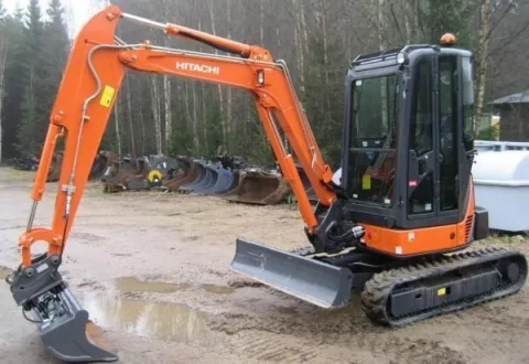 Аренда Мини-экскаватора Hitachi ZX35U