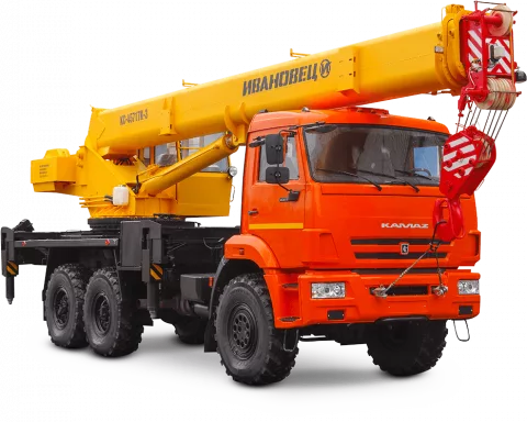 Автокран 25 т 21 м Ивановец КС 45717К-3
