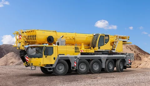 Автокран Liebherr LTM 1110-5.2 110 т