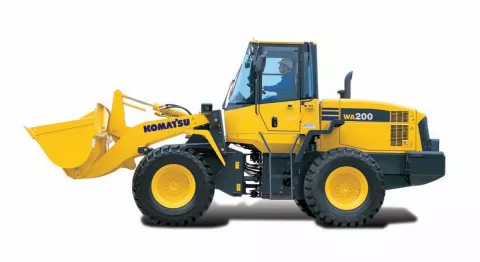 Фронтальный погрузчик Komatsu WA200-5