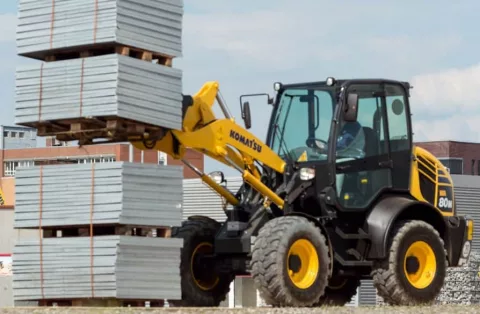 Фронтальный погрузчик Komatsu WA80M