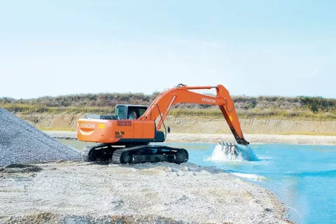 Гусеничный экскаватор Hitachi ZX280 5G