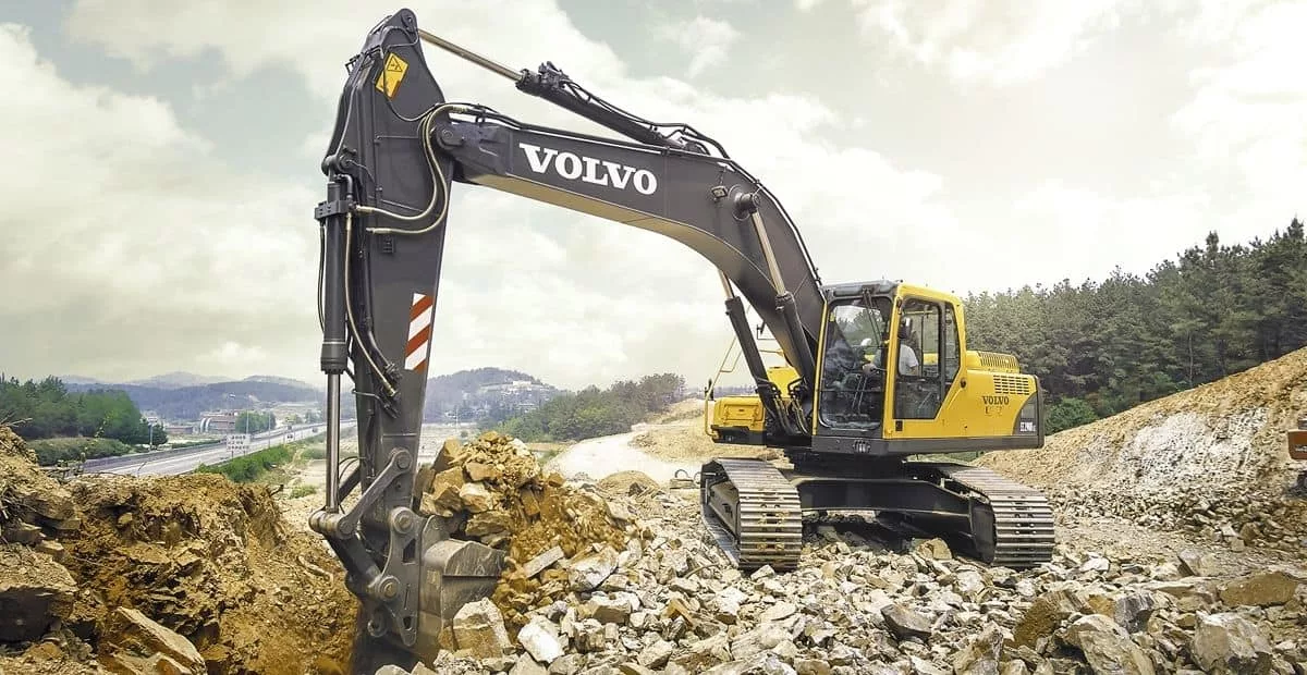 Гусеничный экскаватор Volvo 290
