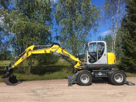 Колёсный экскаватор Wacker Neuson EW100